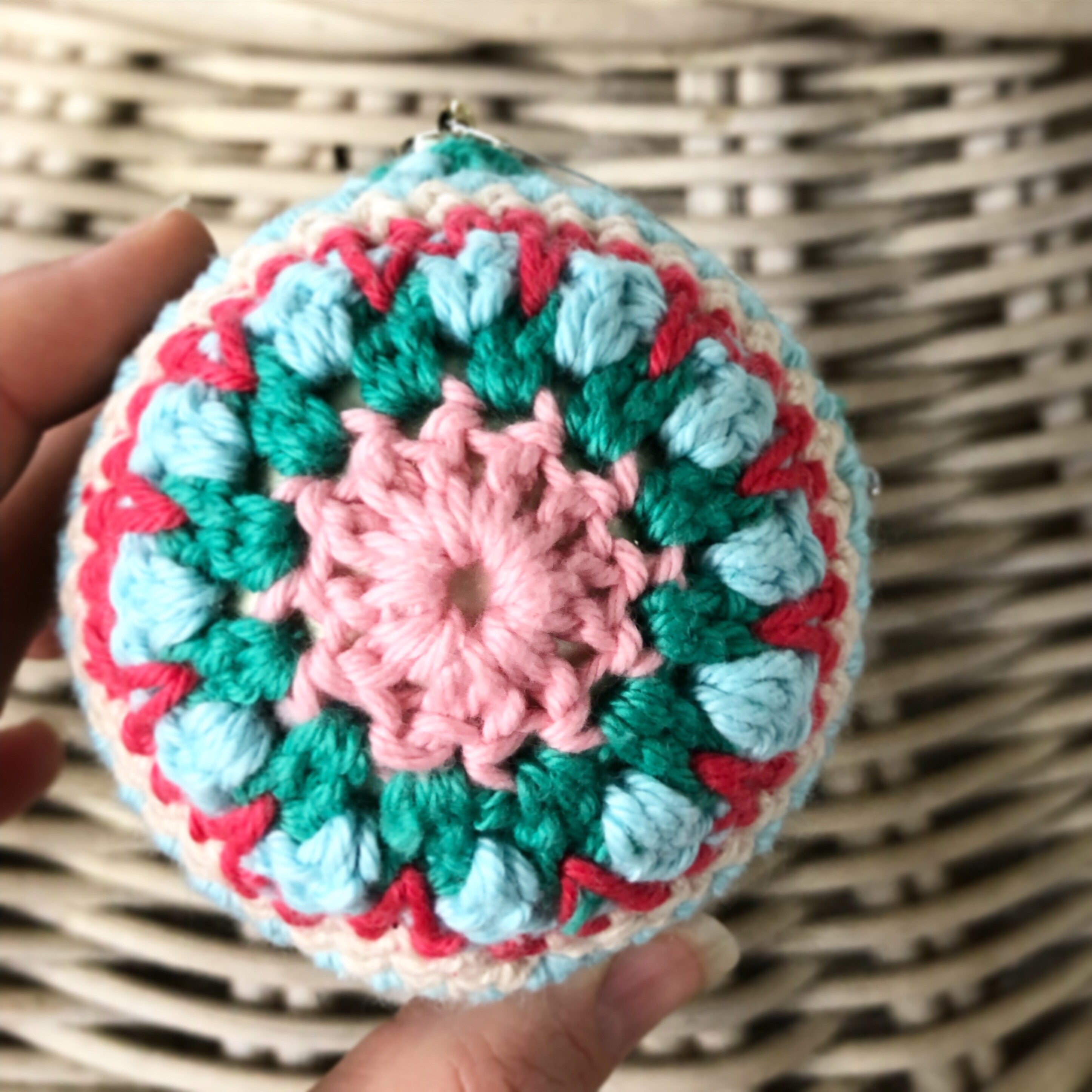 Crochet Christmas tree ornaments