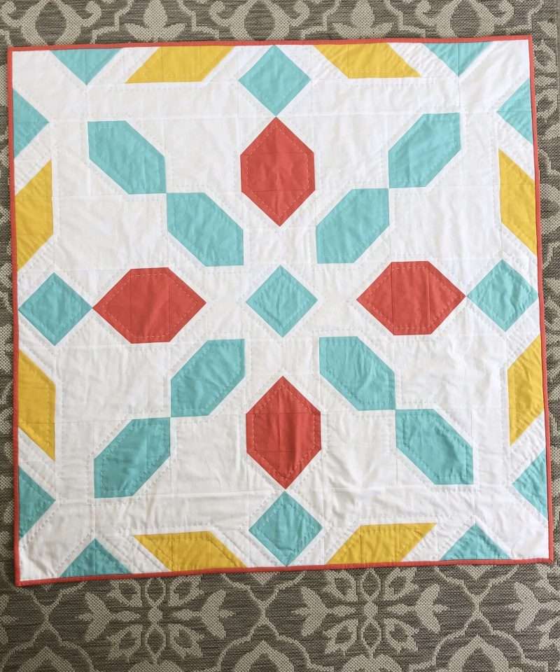 Baby Size Connector Quilt PBS Solids