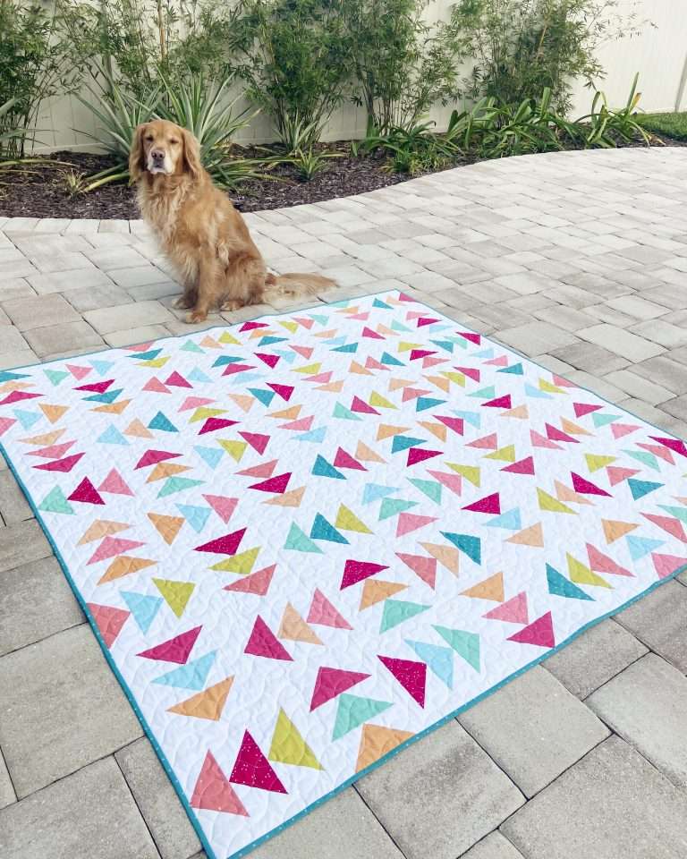 Bold and Vibrant Blessings Quilt