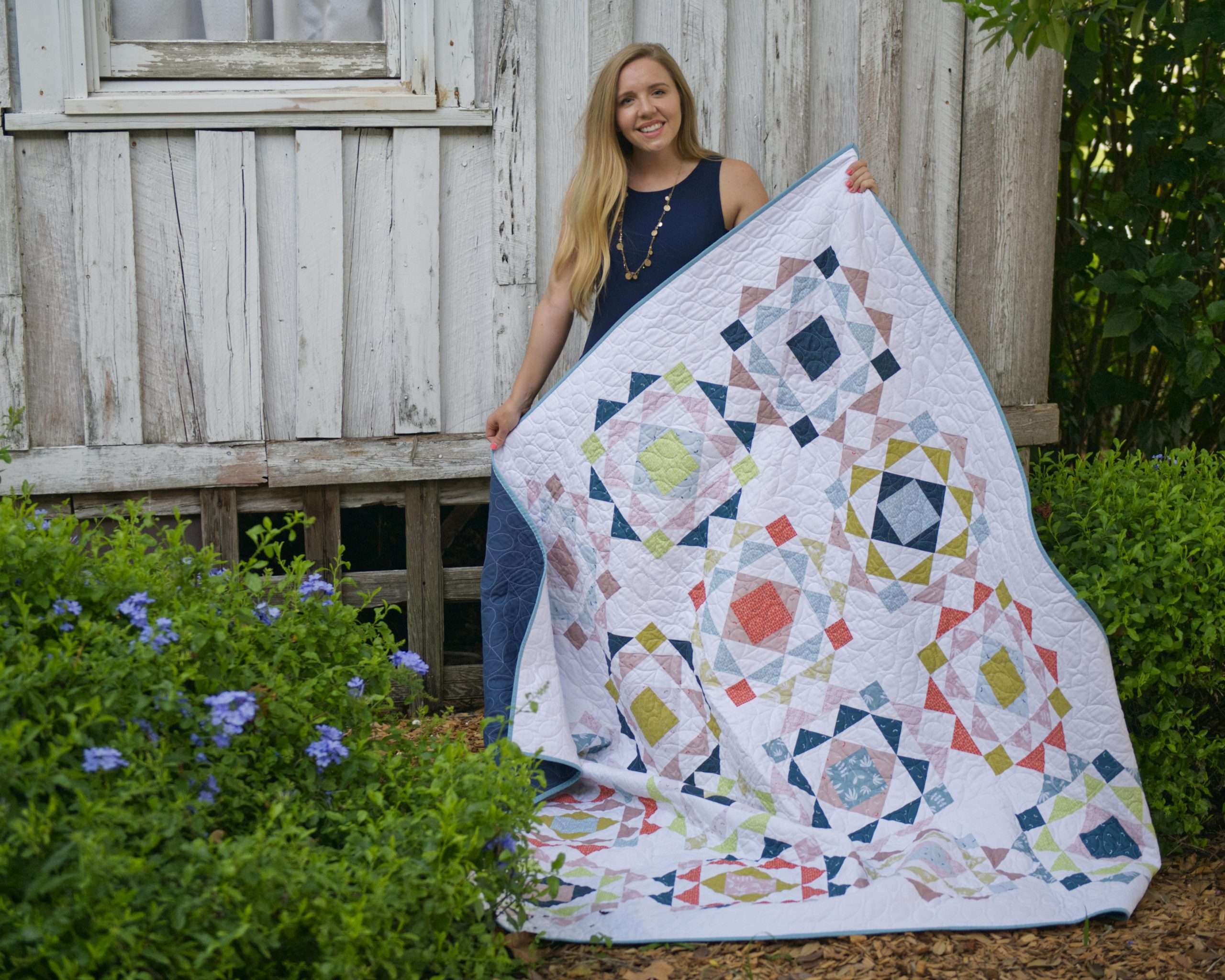 A Scrappy Twist on the Sprightly Quilt Pattern