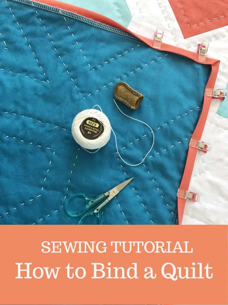 How to Bind a Quilt by hand