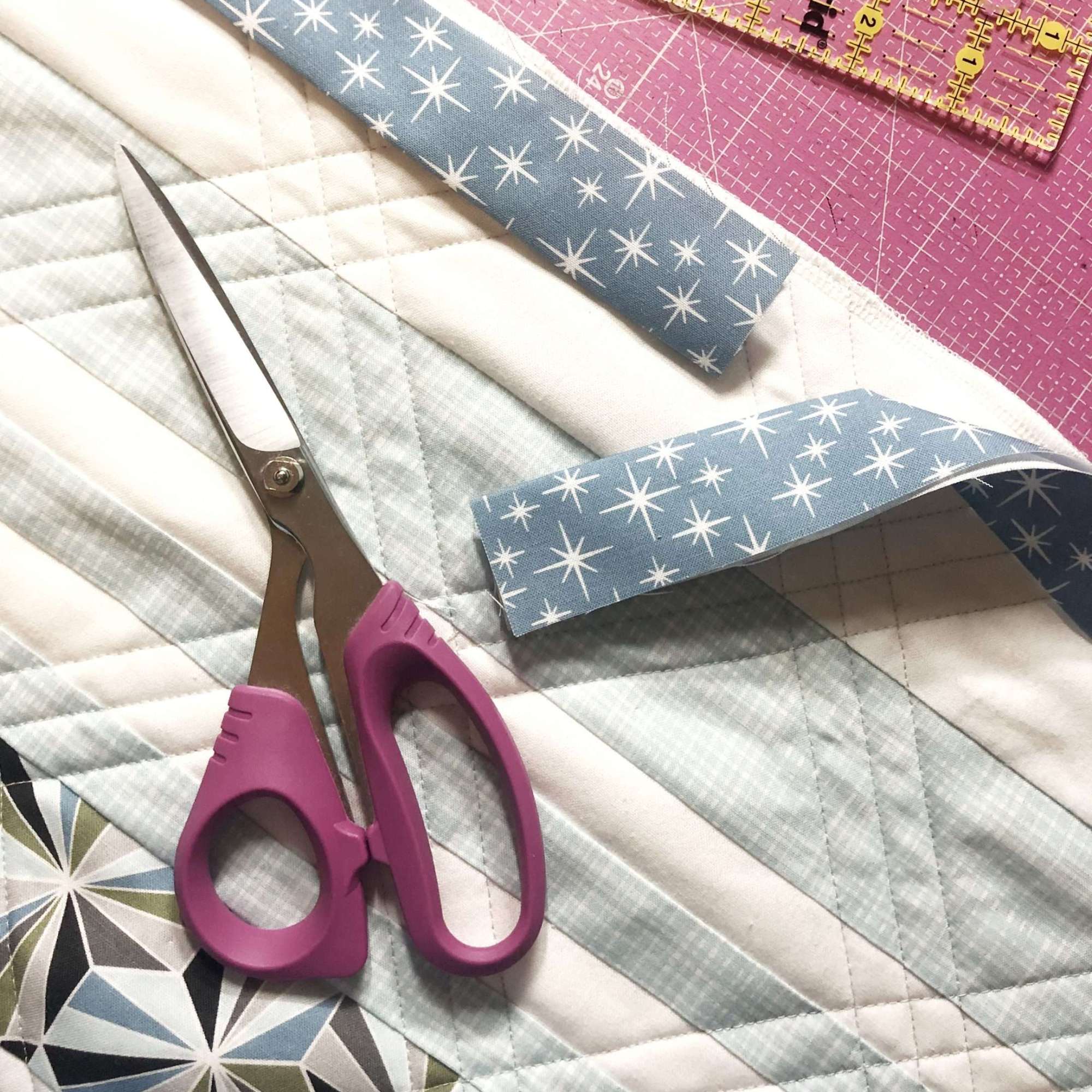 Joining the Ends of your quilt binding