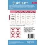 Jubilant Quilt Cover with fabric requirements