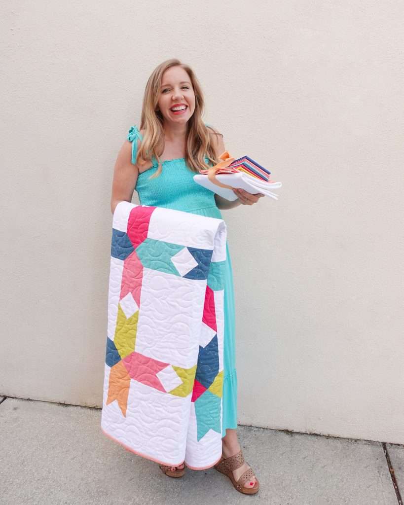 limelight quilt kit from homemade emily jane