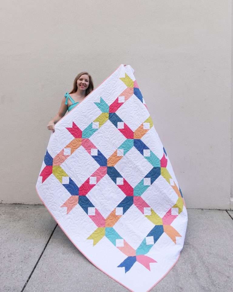 Limelight Quilt Pattern – Modern Geometric Quilt Pattern