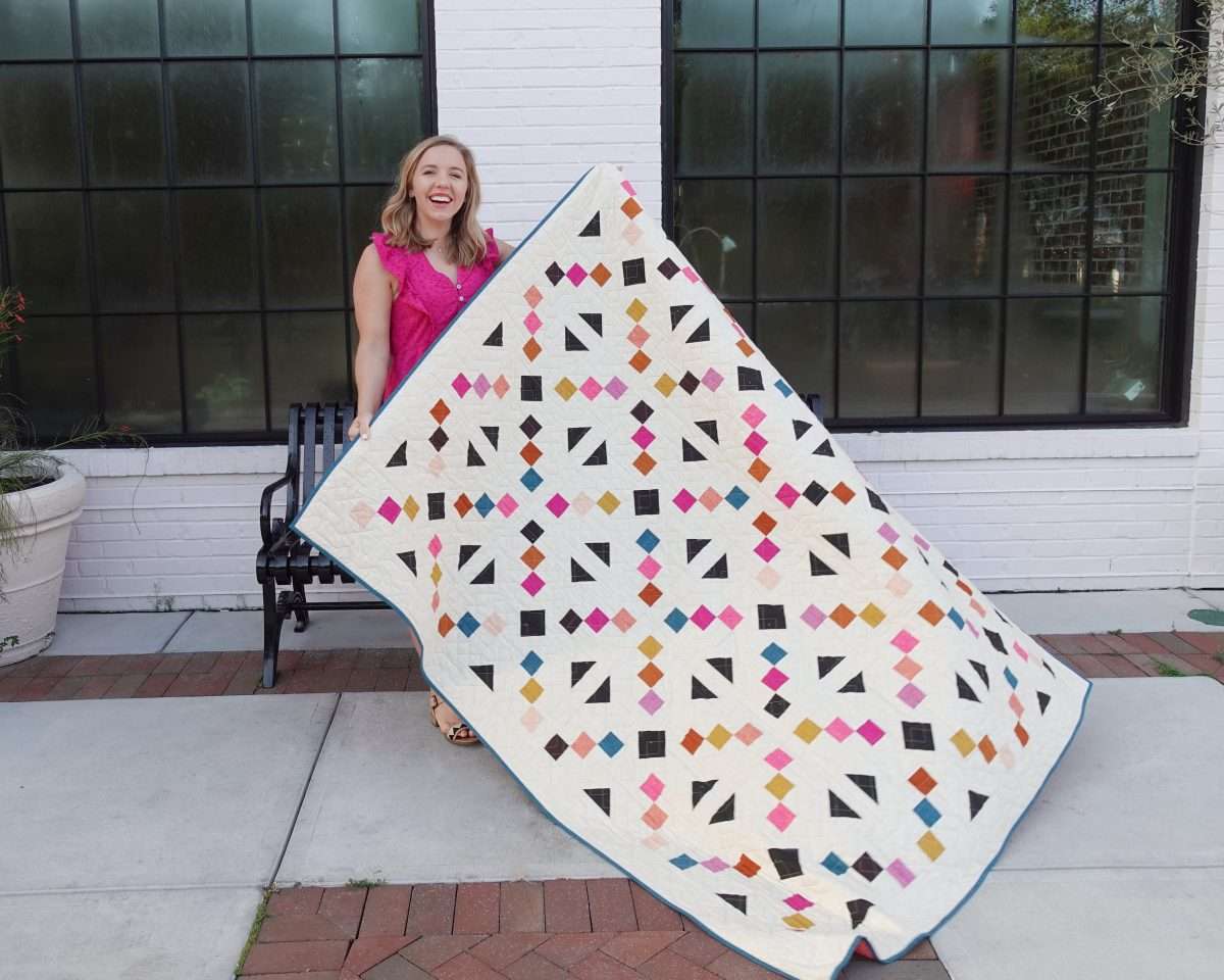 Keystone Quilt Pattern: Scrappy & Modern