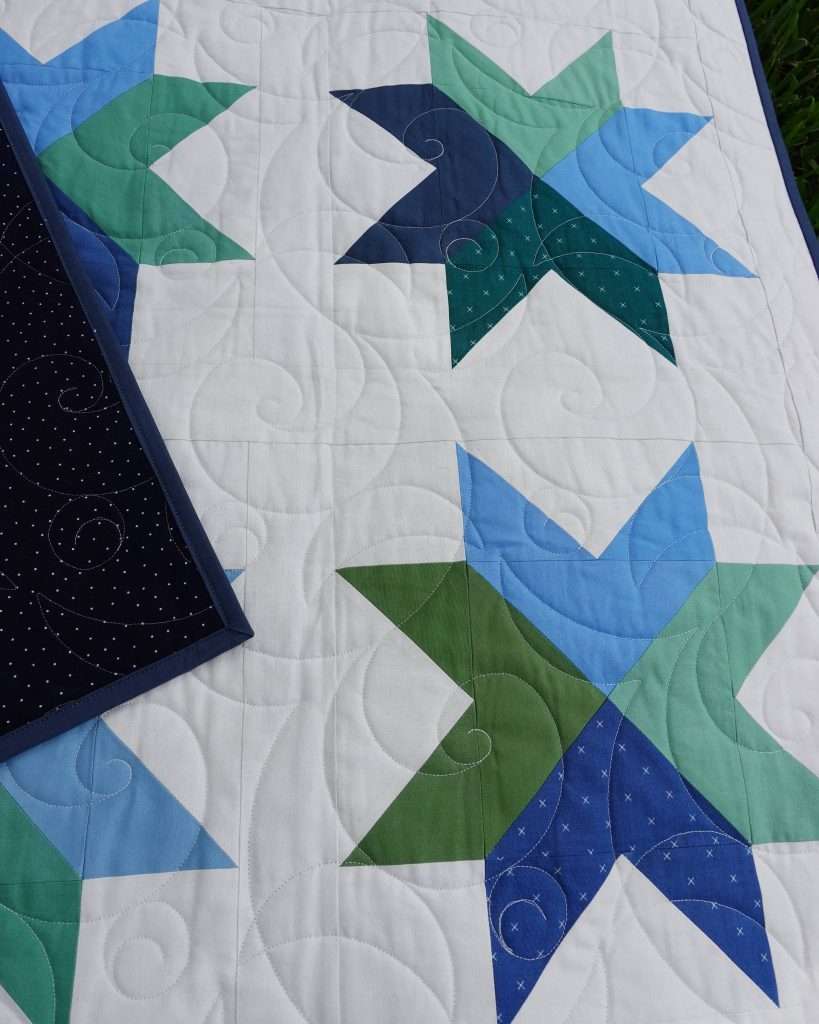 the beaming quilt by Homemade Emily Jane