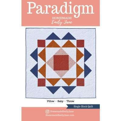 Paradigm quilt pattern paper cover