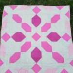 Pink and Grey Baby Size Connector Quilt