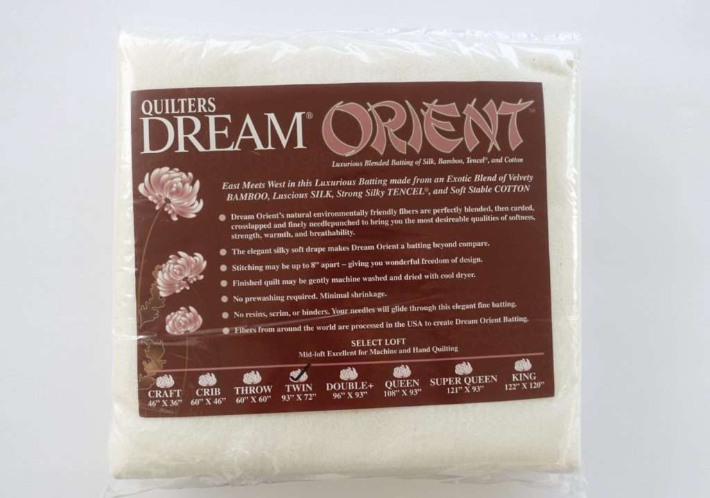 why you should use quilters dream orient quilt batting, bamboo blend quilt batting, silk blend quilt batting, softest quilt batting