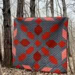 Rosie Girl Quilting Red Lap Size Quilt