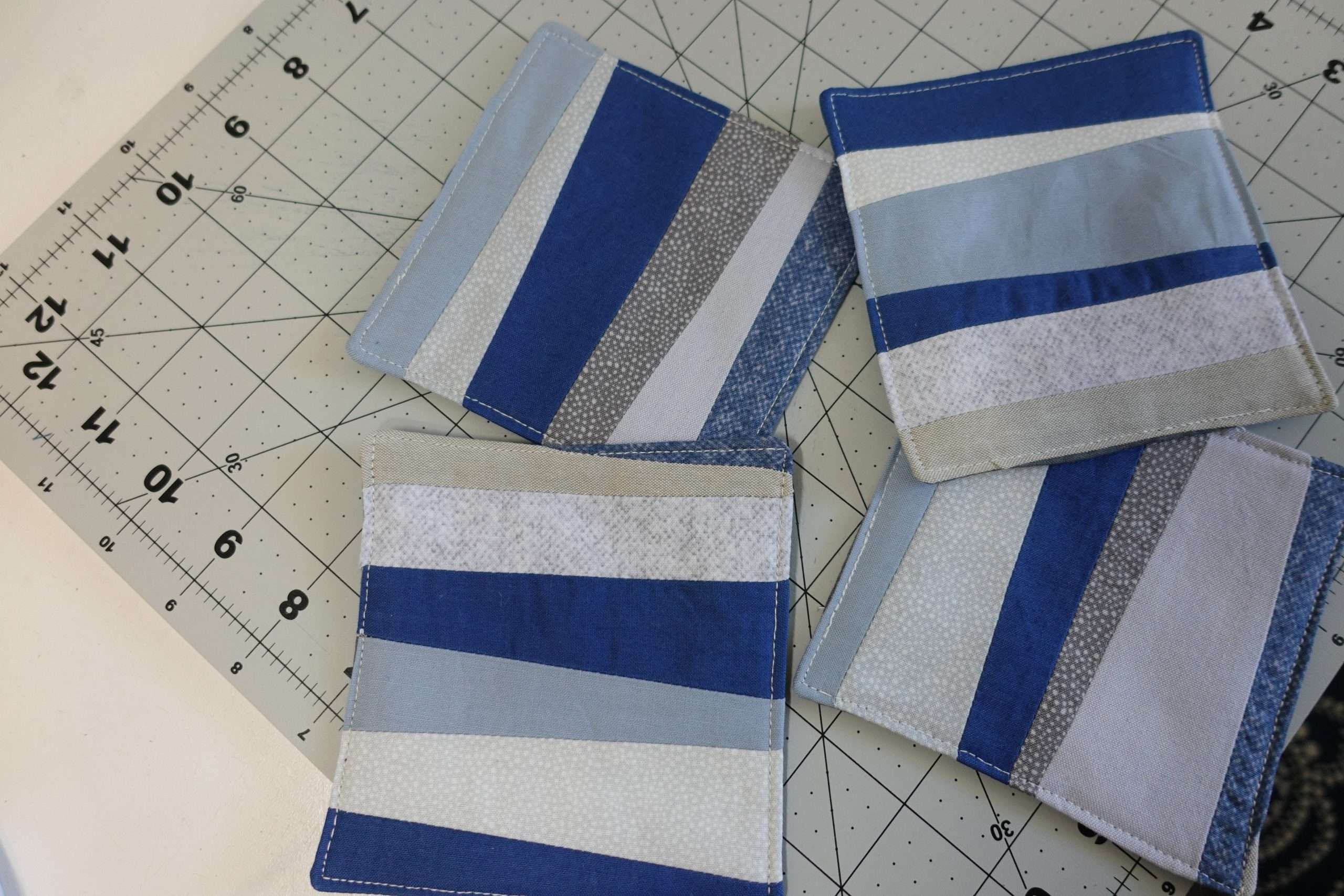 How to Make Scrappy DIY Fabric Coasters