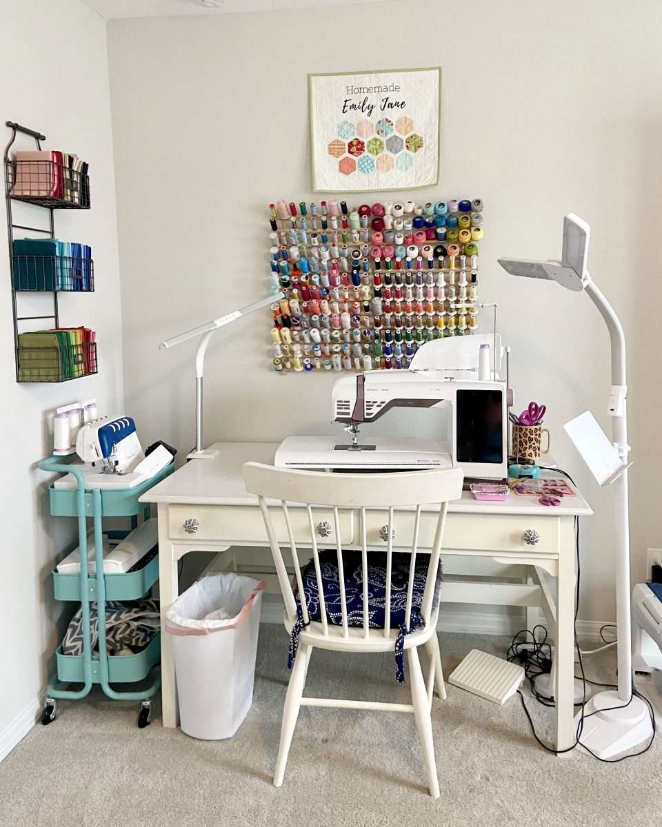 Homemade Emily Jane’s Sewing Room Tour