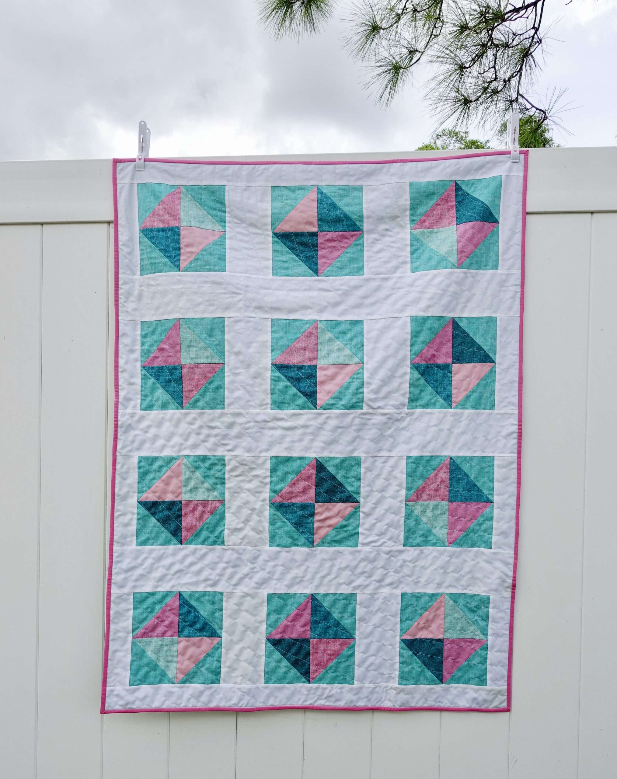 Solitaire Baby Quilt