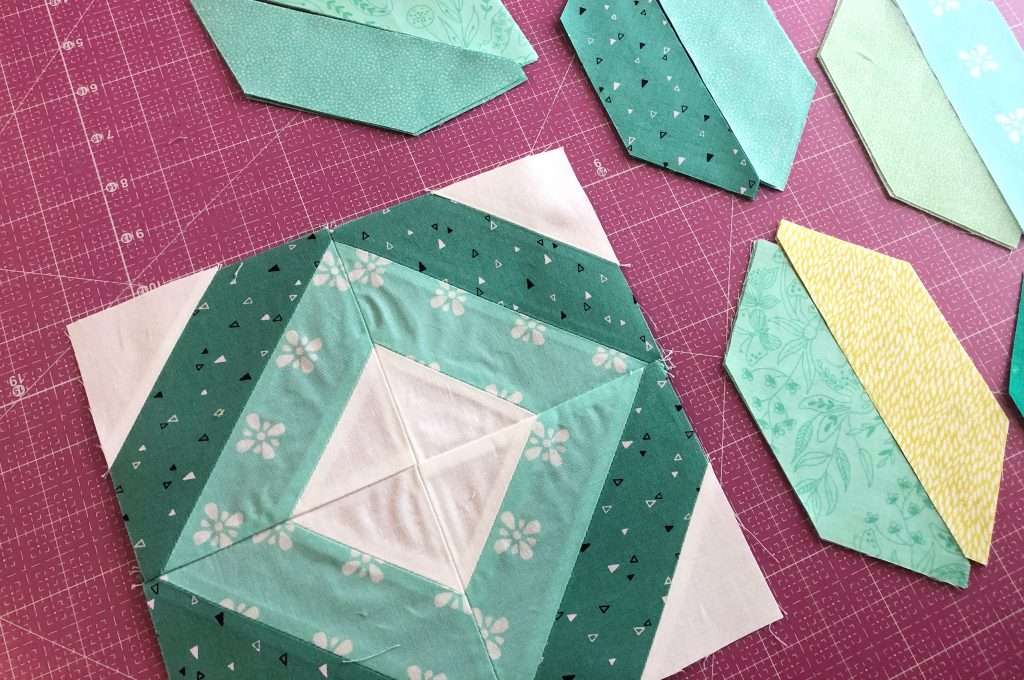 String Quilt Block tutorial, learn how to make a quilt block