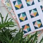 tropical quilt easy beginner solitaire quilt pattern