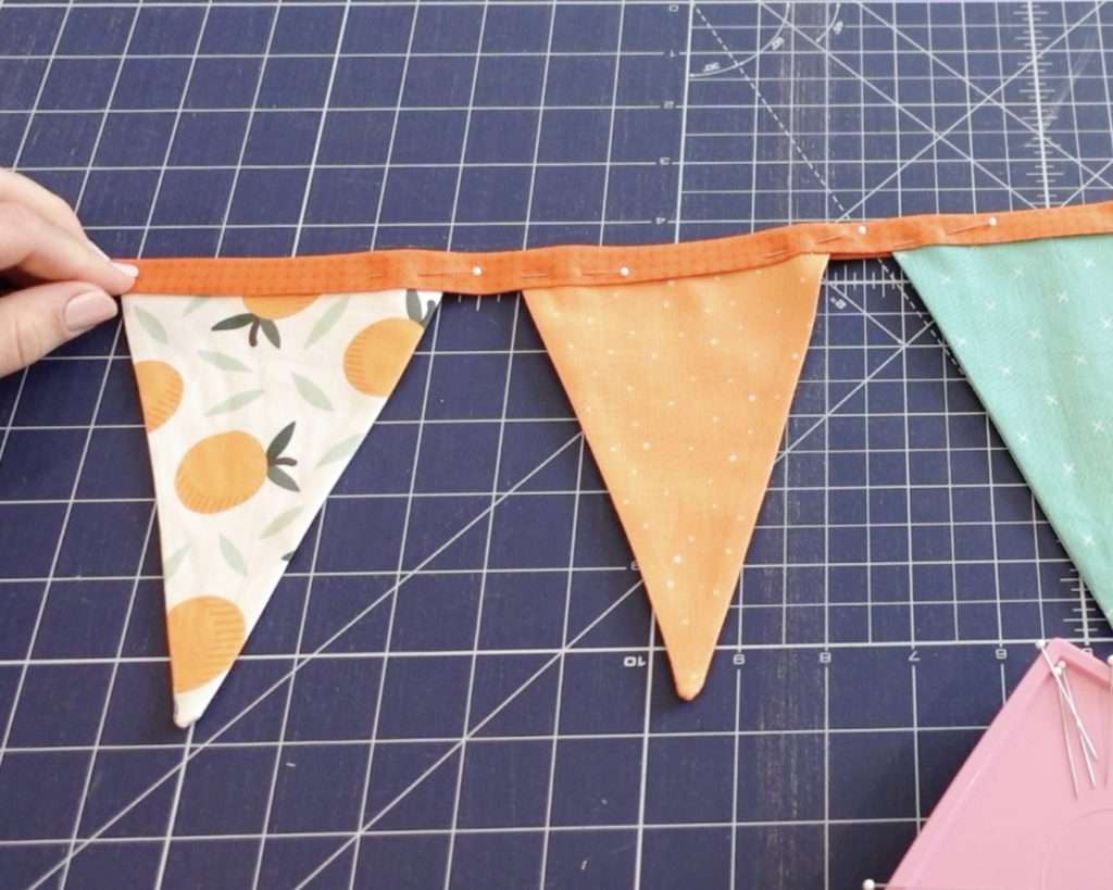 How to make a Fabric Bunting Banner Sewing Tutorial