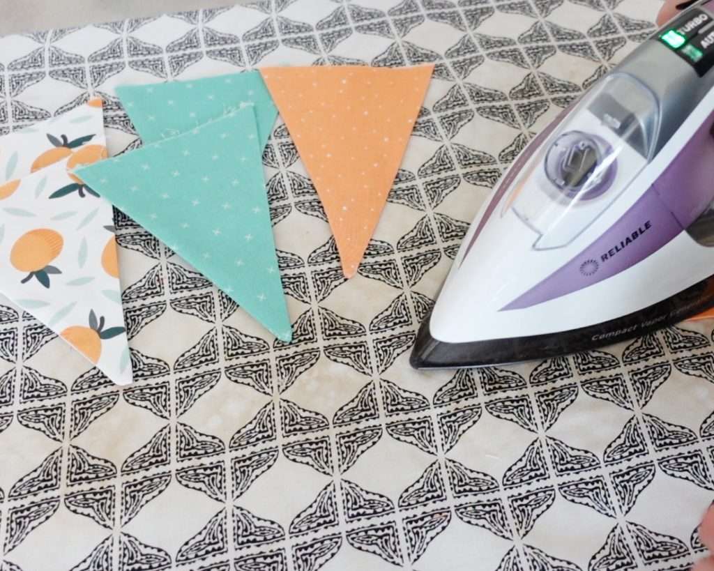 bunting flags DIY project sewing tutorial