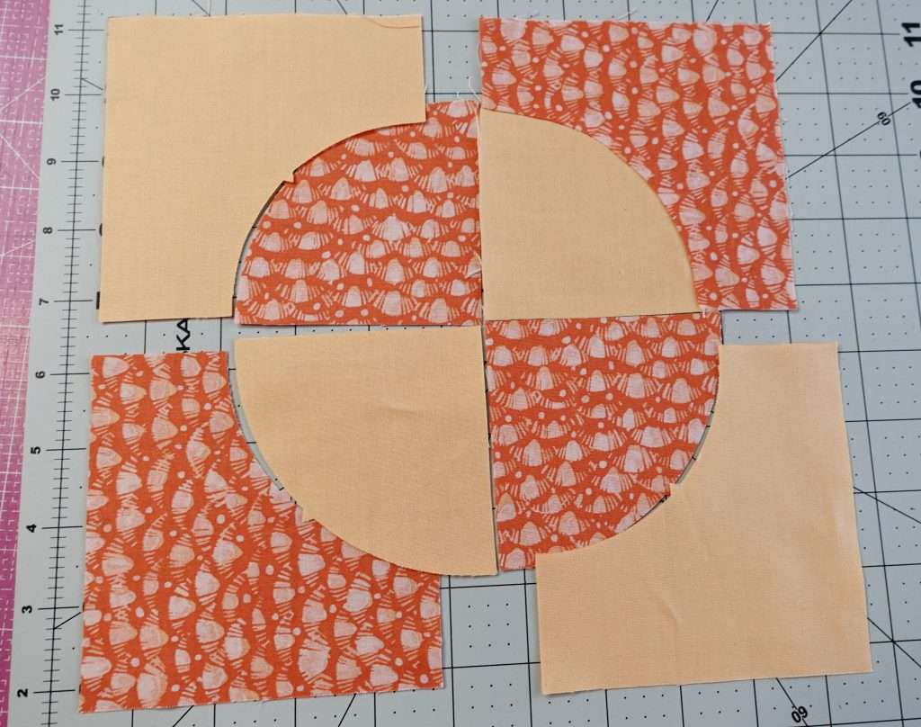 easily make a drunkards path quilt block with these quilting tips