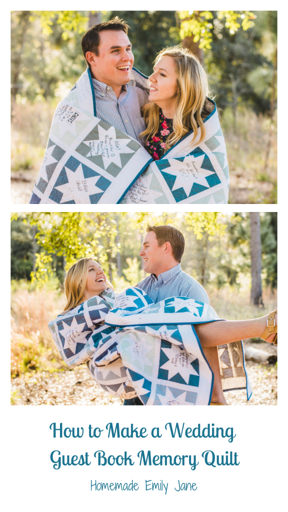 How to make a Signed Memory Quilt, wedding, graduation, birthday