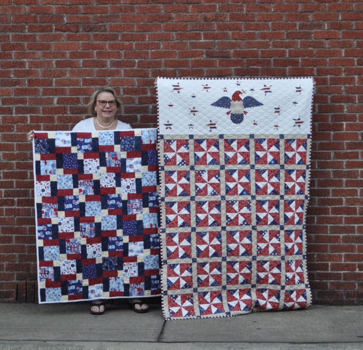 Patriotic quilts