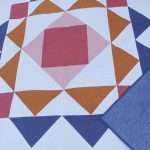 Paradigm quilt pattern, throw size easy modern quilt pattern