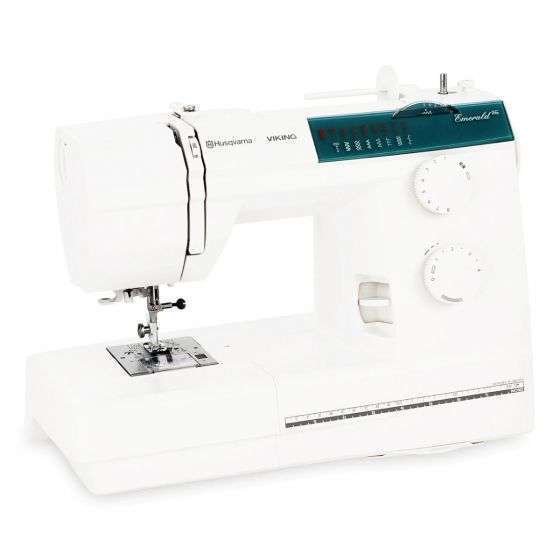 the HUSQVARNA VIKING EMERALD 116 is a great sewing machine for beginners who want to learn how to sew and quilt