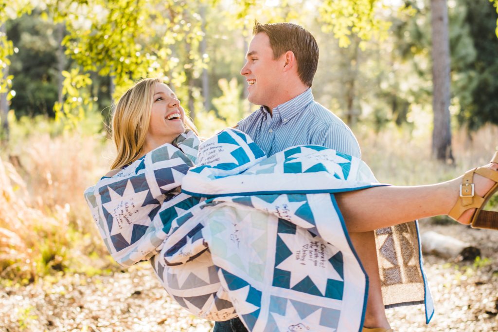 Wedding Memory Quilt signed by each guest